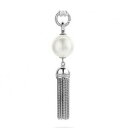 yzWG[EANZT[ R[hX^[OVo[p[^Xy_gnuovo genuineti sento sterling silver pearl e tassle pendant su cord 6643pw  135