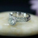 【送料無料】ジュエリー・アクセサリー フォーエバーワンモアッサニテセットホワイトゴールド150ct forever uno moissanite fidanzamento set anello 14k bianco oro sopra