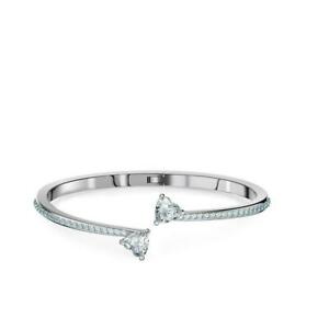 【送料無料】ジュエリー・アクセサリー スワロフスキーブレスレットシルバーメタルbracciale swarovski donna 5518814 lega metallica argento