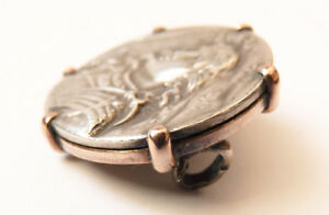 hokushinの【送料無料】ジュエリー・アクセサリー ジャンヌダルクブロシュアージェントマッシフシエクルメダルジョアンオブアークjeanne darc broche argent massif 19e siecle silver medal joan of arc｜アングル2