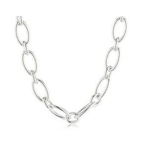 【送料無料】ジュエリー・アクセサリー トーマスサボスターリングシルバーオープンリンクネックレス£