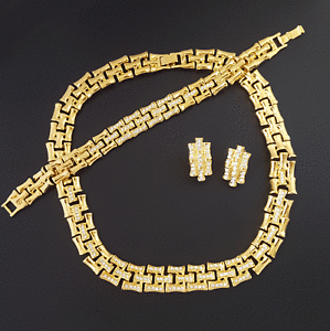 【送料無料】ジュエリー・アクセサリー ゲリンタキアヤルアルティンカプラマセットゴールドシュマックセットビレジクコリーゴールドセット(4)