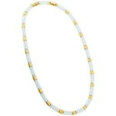 【送料無料】ジュエリー・アクセサリー コリアーセラミックメッキホワイトスチールcollier donna ceramic acciaio bianco placcato oro 50cm 7043510150