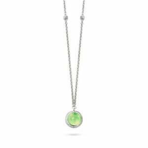 【送料無料】ジュエリー・アクセサリー アイフィールシルバースターリングライムセットチェーンペンダント£genuine ti sento argento sterling lime sfaccettatura set cz ciondolo a catena 3802gp £ 155