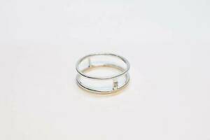 【送料無料】ジュエリー・アクセサリー エッセンシャルジュエルリングホワイトゴールドデessential jewel ring r10635 oro bianco de 56 17ly0852039