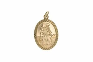 【送料無料】ジュエリー・アクセサリー ゴールドセントクリストファーチャームペンダント9ct oro st christopher ciondolo charm 【送料無料】ジュエリー・アクセサリー ゴールドセントクリストファーチャームペンダント9ct oro st christopher ciondolo charm