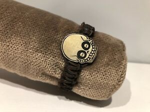 【送料無料】ジュエリー・アクセサリー ヌエバパルセラエンプラタイクエロロシッチシルバーレザーブレスレットカラベラnueva pulsera en plata y cuero rosich silver amp; leather bracelet calavera