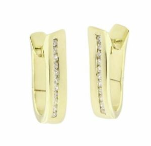 【送料無料】ジュエリー・アクセサリー シャルニエクレオレンスターリングゴールドシルバージルコンズscharniercreolen 925 sterlingargento dorato con zirconi 425997