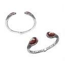 【送料無料】ジュエリー・アクセサリー スターリングシルバーブレスレットbracciale in argento sterling con rubino ab90...