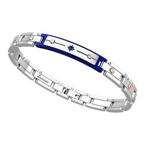 【送料無料】ジュエリー・アクセサリー ザンカンメンズブレスレットステンレスレフバラbracciale uomo zancan in acciaio inox con rosa dei venti ref ehb136b 【送料無料】ジュエリー・アクセサリー ザンカンメンズブレスレットステンレスレフバラbracciale uomo zancan in acciaio inox con rosa dei venti ref ehb136b