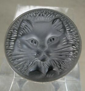 ジュエリー・アクセサリー ブローチラリックチャットヴィンテージエンクリスタルグリブローチbroche lalique chat vintage en cristal gris brooch kitten
