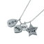 【送料無料】ジュエリー・アクセサリー スターリングシルバーネックレスフォルトゥナステラペンダントargento sterling collana w you are my fortuna stella ciondolo