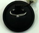 【送料無料】ジュエリー・アクセサリー ホワイトゴールドビビギリングanello bibigi solitario in oro bianco con brillante ct 003 aso552b03