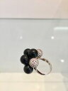 【送料無料】ジュエリー・アクセサリー アンブロシアパリクチュールオニキススワロフスキークリスタルリングambrosia paris couture onice e swarovski crystal ring