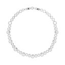 【送料無料】ジュエリー・アクセサリー スワロフスキーネックレスホワイトゴールドクリスタルcollana swarovski donna 5409476 lega metallica oro bianco cristallo