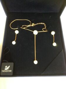̵ۥ奨꡼꡼ եͥå쥹󥰥ågenuine swarovski collana e orecchini set