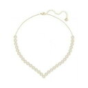 【送料無料】ジュエリー・アクセサリー スワロフスキーネックレスホワイトゴールドcollana swarovski donna 5364318 lega metallica oro bianco