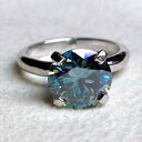 【送料無料】ジュエリー・アクセサリー モイッサニテマッシブリングホワイトゴールドグリーンエンゲージメント2 k moissanite anello massiccio 14k oro bianco fidanzamento verde con
