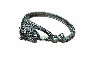 【送料無料】ジュエリー・アクセサリー ブリジットオブボッホパールパンサーブレスレットbrigitte di bochpearl bracciale panther