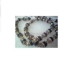 【送料無料】ジュエリー・アクセサリー フレッドベネットシルバーブラックディスクネックレス£n782b fred bennett gents argento amp; nero disco collana £ 330(4)