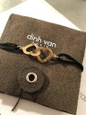【送料無料】ジュエリー・アクセサリー ブレスレットディンヴァンジャウンダブルクールbracelet dinh van or jaune r13 double c...