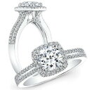 【送料無料】ジュエリー・アクセサリー ラウンドモアッサニテソリッドホワイトゴールド155 kt rotondo certificato moissanite fidanzamento anello 14k solido bianco oro