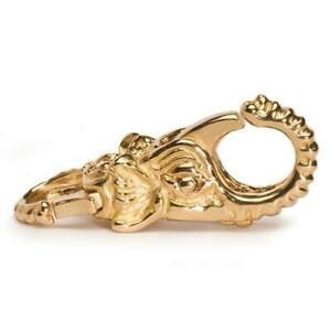 【送料無料】ジュエリー・アクセサリー ファッショントロールビードクロージングエレファントゴールドタウロmoda trollbeads chiusura elefante oro taulo00007