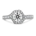 【送料無料】ジュエリー・アクセサリー ラウンドモアッサニテソリッドホワイトゴールド120 kt rotondo certificato moissanite fidanzamento anello 14k solido bianco oro