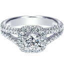 【送料無料】ジュエリー・アクセサリー ラウンドモアッサニテソリッドホワイトゴールド162 kt rotondo certificato moissanite f...