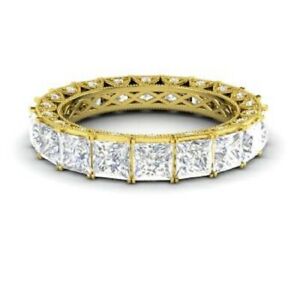 ̵ۥ奨꡼꡼ ץ󥻥˥ƥꥸʥ⥤å˥ƥ󥰥󥲡ȥ370 kt principessa eternity originale moissanite fidanzamento anello 14k giallo