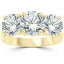 ̵ۥ奨꡼꡼ ꥸʥ饦ɥ⥤å˥ƥ󥰥󥲡ȥåɥǥ󥤥500 kt rotondo originale moissanite fidanzamento anello 14k solid giallo dorato