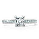 【送料無料】ジュエリー・アクセサリー プリンセスモイッサニテホワイトゴールドサイズ160 kt principessa moissanite fidanzamento fede nuziale 14k oro bianco size 5 6