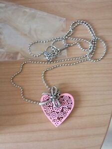 【送料無料】ジュエリー・アクセサリー ピンクペンダントハートジュエリーネックレスファッションジュエリーネックレス(4)