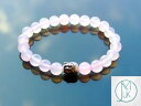 【送料無料】ジュエリー・アクセサリー ブッダピンクアゲートブレスレットヒーリングストーンbuddha pink agate dyed natural gemstone bracelet 69 elasticated healing stone