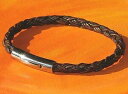 donna 5mm antico marrone pelle e bracciale in acciaio inossidabile da lyme bay art※注意※NYからの配送になりますので2週間前後お時間をいただきます。人気の商品は在庫が無い場合がございます。ご了承くださいませ。サイズの種類の商品は購入時の備考欄にご希望のサイズをご記載ください。　携帯メールでの登録ですと楽天からのメールが届かない場合がございます。