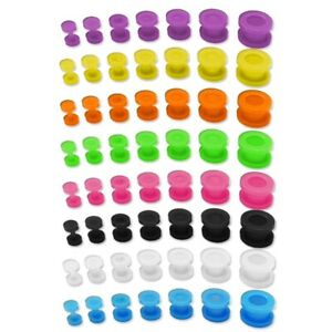 【送料無料】ジュエリー・アクセサリー セットトンネルプラグネオンセットアクリルset flesh tunnel pl..