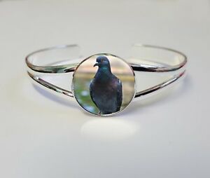 【送料無料】ジュエリー・アクセサリー シルバーメッキブレスレットジュエリーpigeon su un bracciale placcato argento braccialetto bigiotteria donna regalo l150