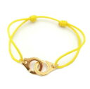 【送料無料】ジュエリー・アクセサリー ブレスレットメオッテドレエコルドンジャウンbracelet menotte dore et cordon jaune reglable(4)