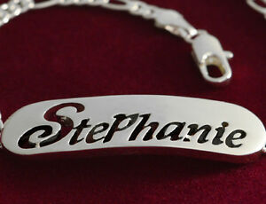 ̵ۥ奨꡼꡼ ֥쥹åȥɥååեåbracciale con nome stephanie ...