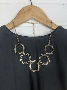 ̵ۥ奨꡼꡼ ɥơȥȥӥ֥ߥåͥå쥹gold star collana statement bib cosmic