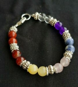 【送料無料】ジュエリー・アクセサリー チャクラブレスレットchakra gemstone bracelet