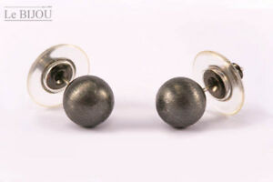 【送料無料】ジュエリー・アクセサリー ビジューイヤリングボタンメタルボールle bijou orecchini a bottone metallo sfera opaca, colore a scelta(4)