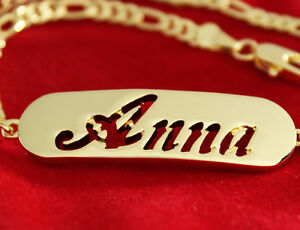 【送料無料】ジュエリー・アクセサリー ブレスレットアンナゴールドメッキメッキパーソナライズbracciale con nome anna 18k placcato oro silver plated regalo personalizzato 【送料無料】ジュエリー・アクセサリー ブレスレットアンナゴールドメッキメッキパーソナライズbracciale con nome anna 18k placcato oro silver plated regalo personalizzato