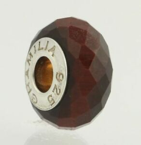 【送料無料】ジュエリー・アクセサリー ニューチャミリアタイガーアイペンダントシルバースターリングラマティムラーノガラスビーズnuovo chamilia tigre occhio ciondolo argento sterling ramati murano vetro bead