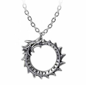 【送料無料】ジュエリー・アクセサリー イングランドミニネックレスペンダントバイキングドラゴンゴシックalchemy englandmini collana..