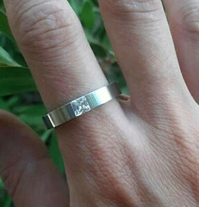 【送料無料】ジュエリー・アクセサリー バグラインストーンジルコンアシエイオキシダブルシルバーテールbague strass zircon alliance acier inoxydable argente taille 54