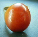 【送料無料】ジュエリー・アクセサリー ジョリーバゲヴィンテージアゲートブルネットタルジャスタブルjolie bague 1960 vintage agate brune metal ajustable
