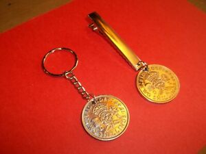 【送料無料】ジュエリー・アクセサリー フローリンコインキーリングペンダントナプキンクリップセット?..