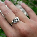 【送料無料】ジュエリー・アクセサリー バグヒブーアシエイオキシダブルシルバーテールシックカドーbague alliance hibou acier inoxydable argente taille 58 chic cadeau