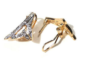【送料無料】ジュエリー・アクセサリー ビジューアリュージュドレブークルドロイユストラスイヤリングbijou alliage dore boucles doreilles strass earrings